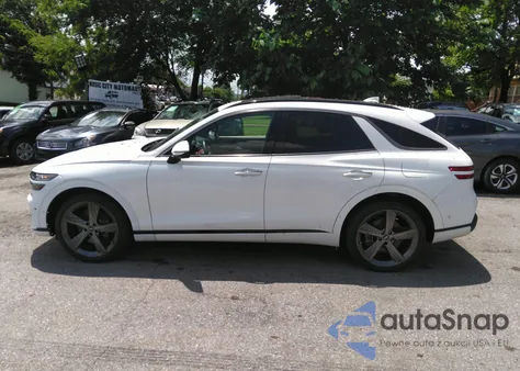 2022 Genesis Gv70 3.5T Awd Sport из США, поврежденный, VIN KMUMCDTC5NU011241